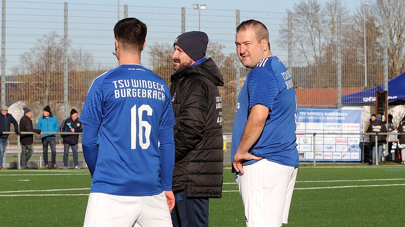 Manuel Schwarm (links), Bernd Baier (Mitte) und Marcel Kutzelmann: Diese Namen stehen für den TSV Burgebrach. Zur neuen Saison bleibt aber nur der nach Verletzung zurückgekehrte Schwarm übrig.