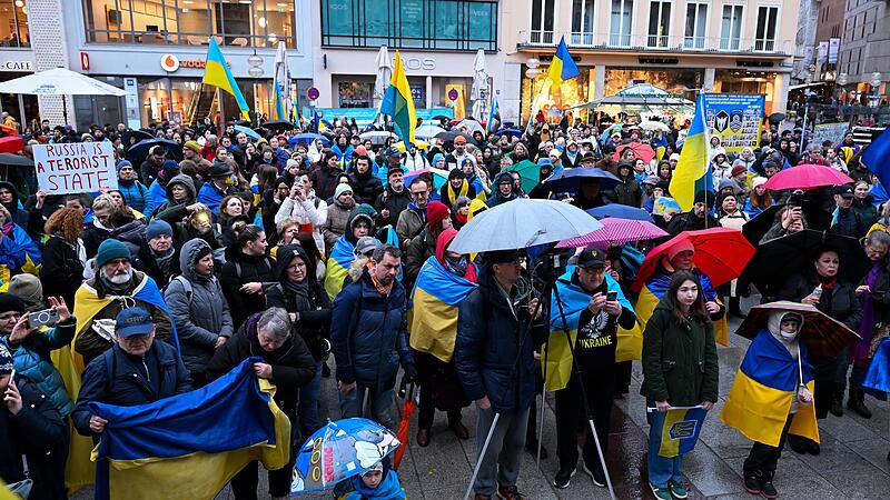 Ukraine-Krieg - Jahrestag Kriegsbeginn Ukraine-Krieg - Jahrestag Kriegsbeginn