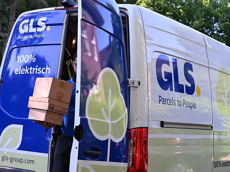 Paketbote von GLS Paketbote von GLS