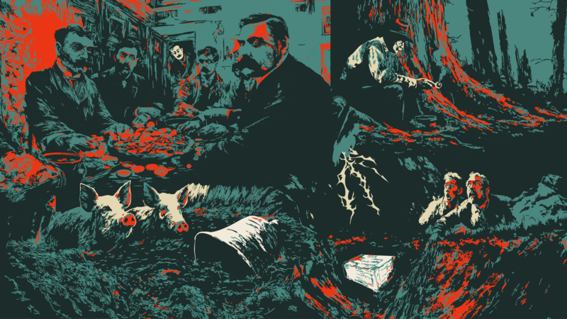 Ein M&uuml;ller mit Zauberkr&auml;ften, w&uuml;hlende Schweine und ein fehlgeschlagener Raubzug - all das sind Sagen aus der Gemeinde Zeitlofs.