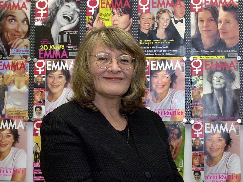 Alice Schwarzer beim 25-jährigen «Emma»-Jubiläum Alice Schwarzer beim 25-jährigen «Emma»-Jubiläum