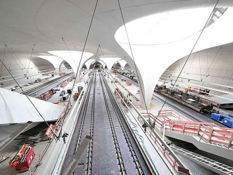 Baustelle Stuttgart 21 Tiefbahnhof