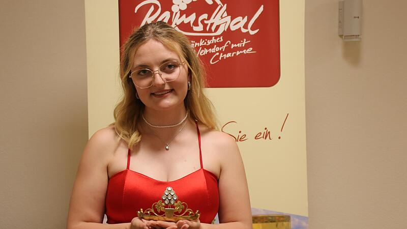 Die bisherige Weinprinzessin Linda Keller