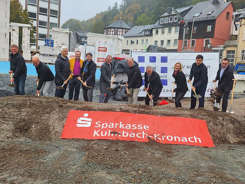 Sparkasse Ludwigsstadt: Millionenschwerer Neubau gestartet