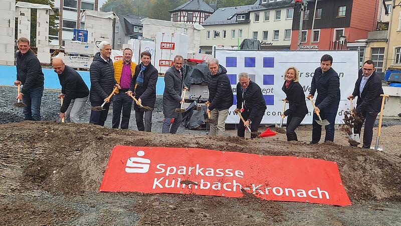 Sparkasse Ludwigsstadt: Millionenschwerer Neubau gestartet