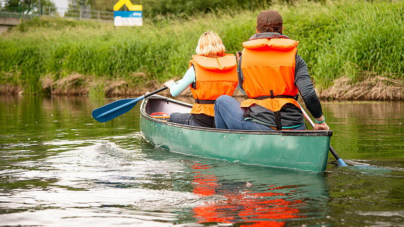 Voraussichtlich noch bis zum Ende der Woche müssen Kanubegeisterte auf andere Flussabschnitte oder Seen ausweichen.