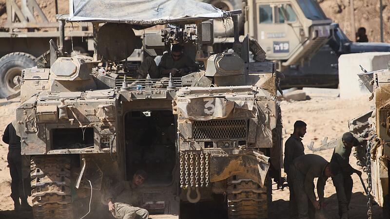 Nahostkonflikt - Grenze zwischen Israel und Gaza