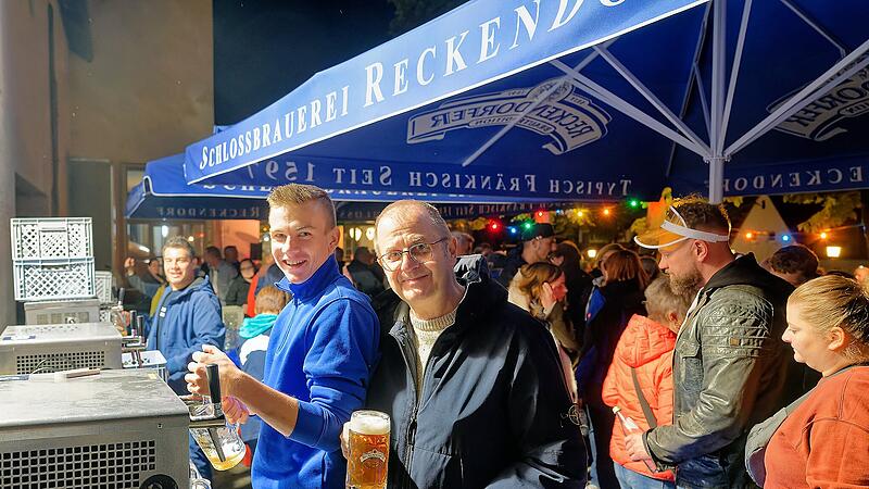 Bockbieranstich der Schlossbrauerei Reckendorf