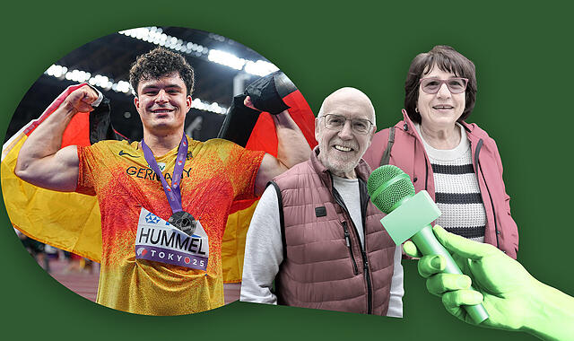 Merlin Hummel aus Kulmbach ist Vizeweltmeister im Hammerwerfen. Das sagen die Einwohner aus seiner Heimatstadt Kulmbach zu seinem Erfolg.