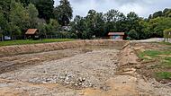 Seit Wochen Stillstand am Freibad? Hätte die Saison doch stattfinden können? Dass es in den letzten Wochen ruhiger auf der Baustelle war, hat zwei Gründe.
