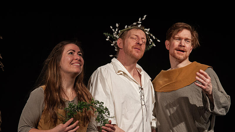 Das Kindertheater Chapeau Claques aus Bamberg zeigt das &bdquo;Kunigunde&ldquo;.