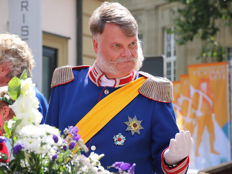 K&ouml;nig Maximilian II. (K&ouml;nig von Bayern)Das war der Rakoczy-Festzug 2024 in Bildern