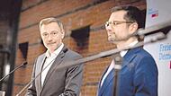 FDP-Chef Christian Lindner (links) setzt im Wahlkampf auf Marco Buschmann als Generalsekret&auml;r.   