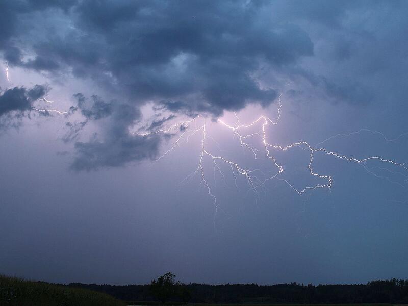 Gewitter - Symbolbild Gewitter - Symbolbild