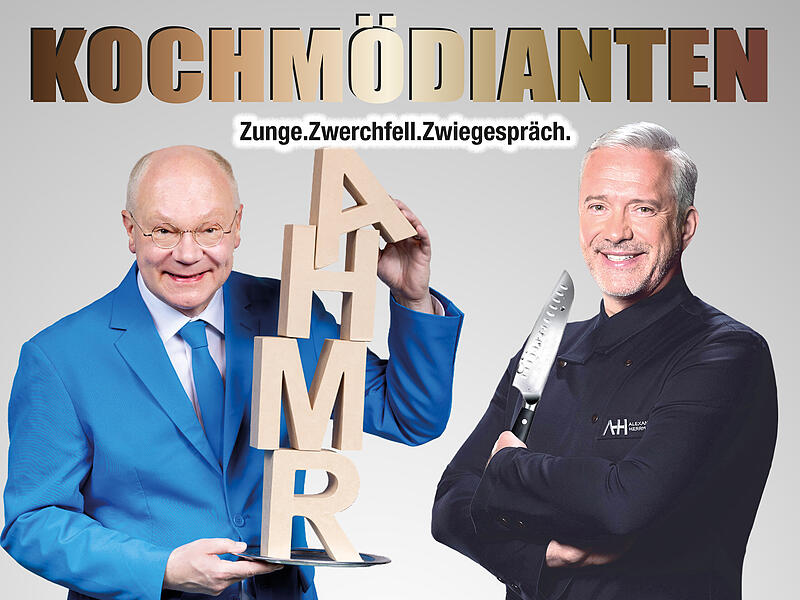 Zwei Mal stehen Martin Rassau und Alexander Herrmann gemeinsam auf der Bühne.