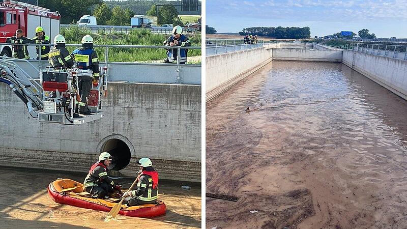Kampf ums Überleben: Video zeigt spektakuläre Rettung - selbst Bürgermeister dabei Kampf ums Überleben: Video zeigt spektakuläre Rettung - selbst Bürgermeister dabei