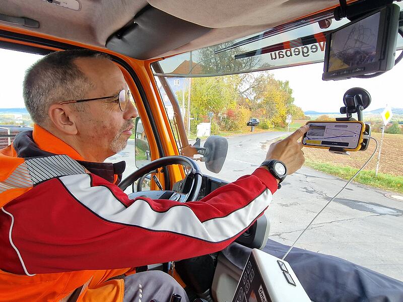 Digitale Straßenkontrolle in ZeitlofsDigitale Straßenkontrolle in Zeitlofs