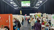 Zur Gesundheitsmesse sind jede Menge Besucher in die Brose Arena gekommen.