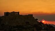 Waldbrand bei Athen