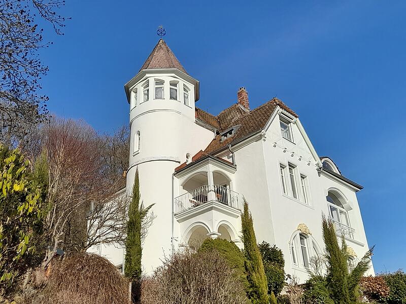 &bdquo;Oberhalb des Bad Br&uuml;ckenauer Waldenfelskomplexes begann ich meinen Winterspaziergang, genoss dann den Blick vom Langeller auf die Stadt und kehrte durch die Ernst-Putz-Str. in die Stadt zur&uuml;ck&ldquo;, schreibt uns die Leserin.