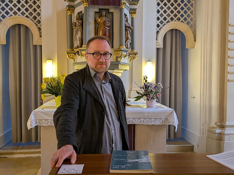 Stadtkantor Christian Reitenspie&szlig; bereitet sich auf "The Armed Man" vor
