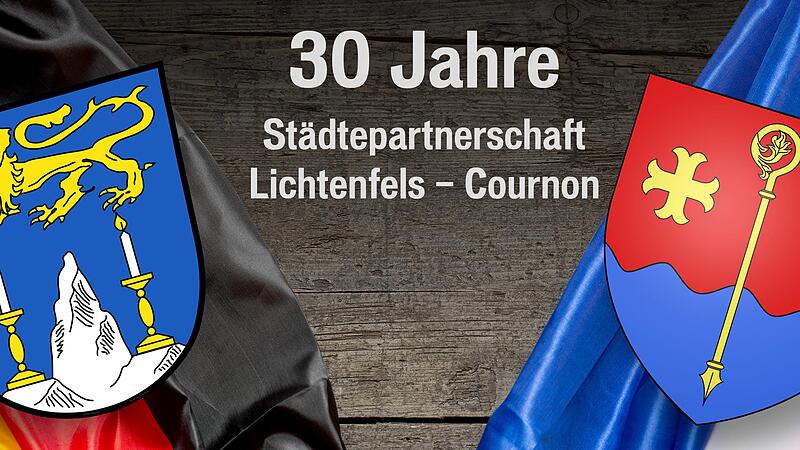 Seit 30 Jahren besteht die St&auml;dtepartnerschaft zwischen Lichtenfels und Cournon. Das soll gefeiert werden.