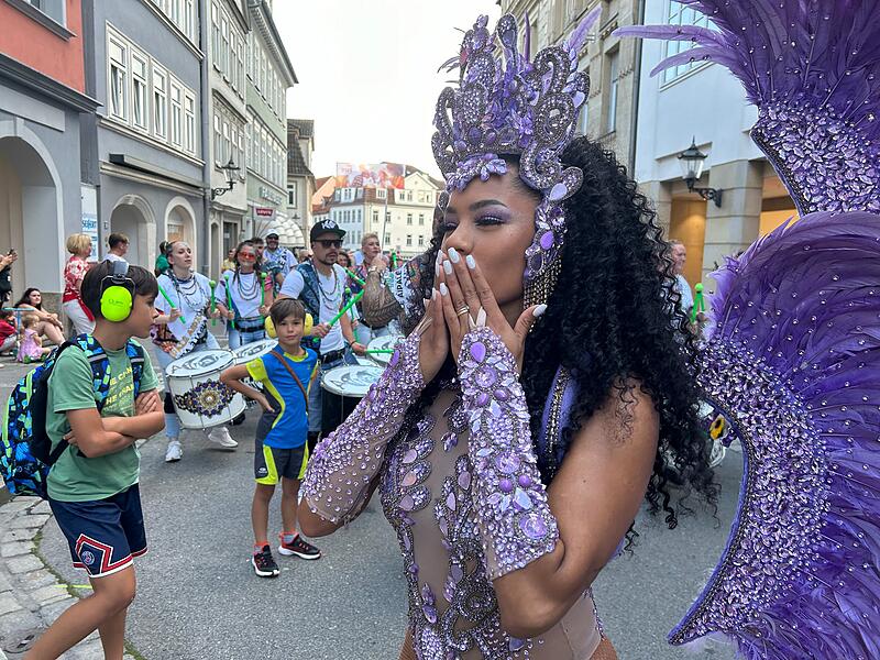Samba-Festival Coburg 2024 Auftakt