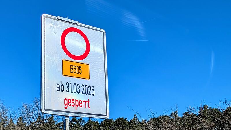 Vollsperrung B505