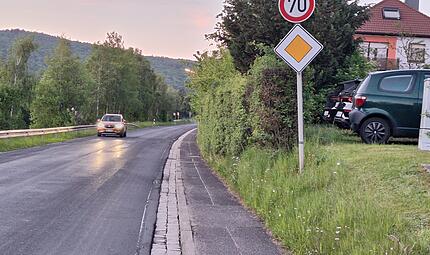 Gehweg von Wernarz ins Staatsbad: Abbruch