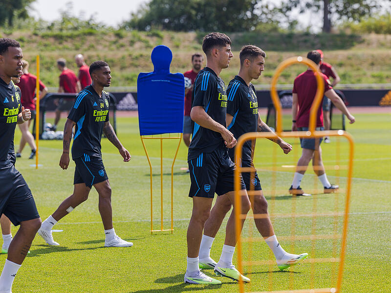 Arsenal_London_Training_Adidas_HZAArsenal London bereitet sich in Herzogenaurach auf Test gegen 1. FC N&uuml;rnberg vor 2023