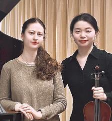 Elizara Alcheva und Yue Hu._ Elizara Alcheva und Yue Hu._