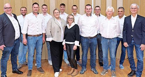 Die Kandidaten der Freien Wählergemeinschaft Kirchehrenbach.