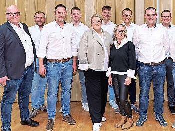 Die Kandidaten der Freien Wählergemeinschaft Kirchehrenbach.