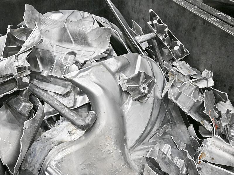 Autoteile aus Aluminium
