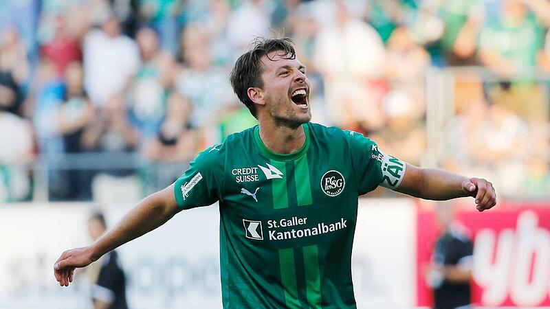 Lukas Görtler und der FC St. Gallen können vom Hauptfeld der Conference League träumen.