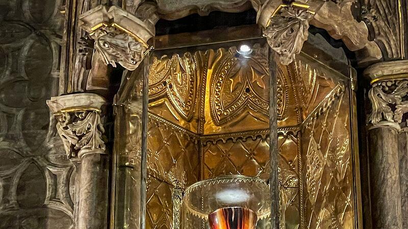 Kelch in der Kathedrale von Valencia