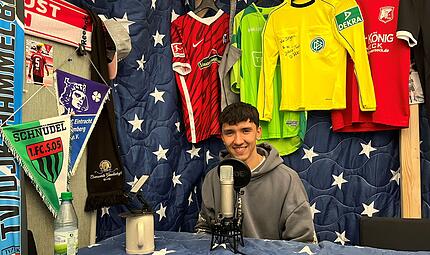 Manuel Z&auml;nglein im Rh&ouml;ner Fu&szlig;ball-Podcast