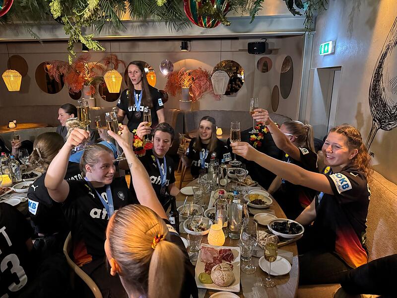 Deutschland - Norwegen - nach dem WM-Finale Deutschland - Norwegen - nach dem WM-Finale