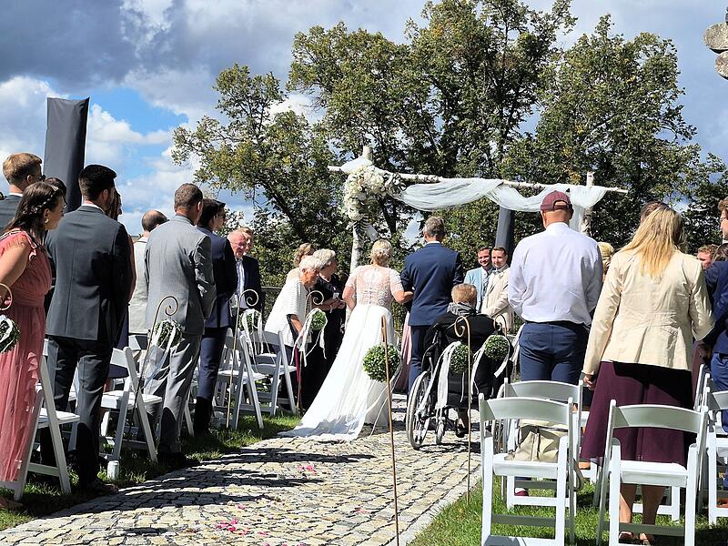Hochzeiten auf der Festung Rosenberg sind enorm beliebt Hochzeiten auf der Festung Rosenberg sind enorm beliebt