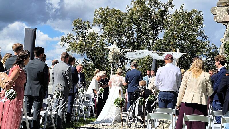 Hochzeiten auf der Festung Rosenberg sind enorm beliebt Hochzeiten auf der Festung Rosenberg sind enorm beliebt