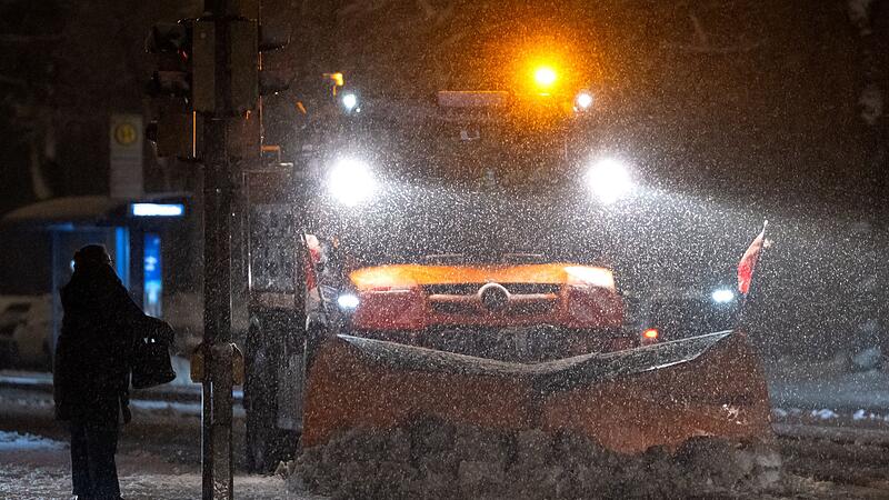 Winterwetter in M&uuml;nchen