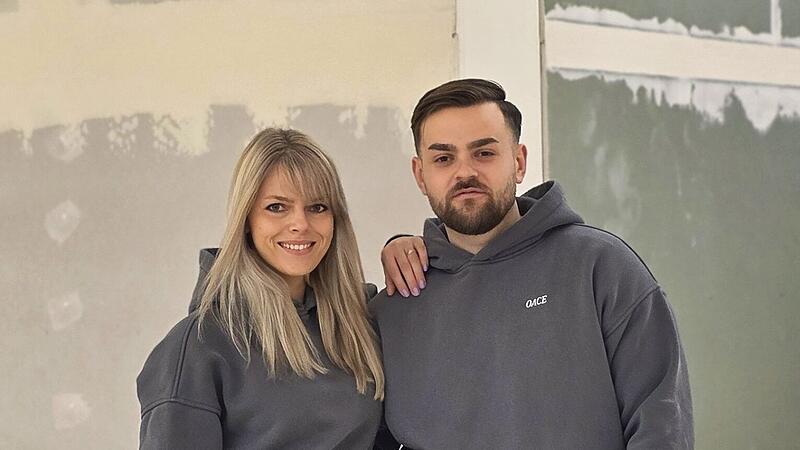 Selina Frey und Lars Rommel wollen am 1. Mai ein Fitnessstudio in Wachenroth er&ouml;ffnen.