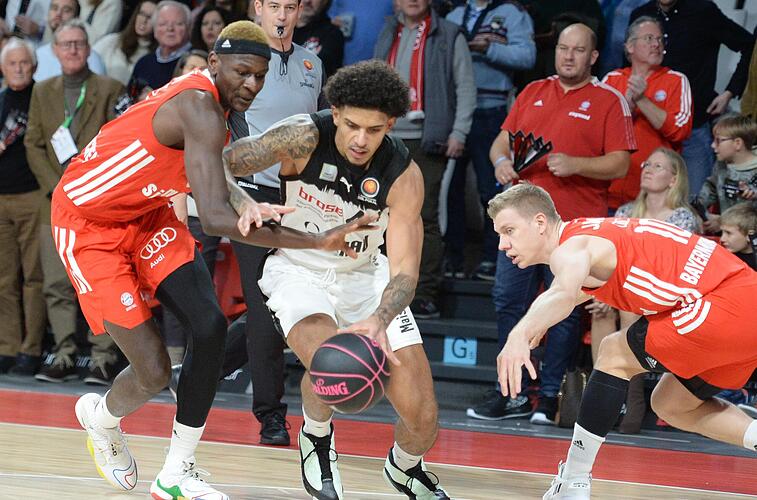 Basketball Medi Bayreuth gastiert beim EuropapokalTeilnehmer