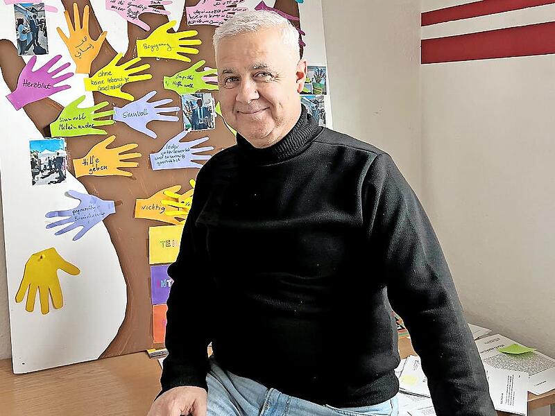 Mohamad Almotlak aus Limbach ist f&uuml;r gefl&uuml;chtete Menschen ein wertvoller Br&uuml;ckenbauer.