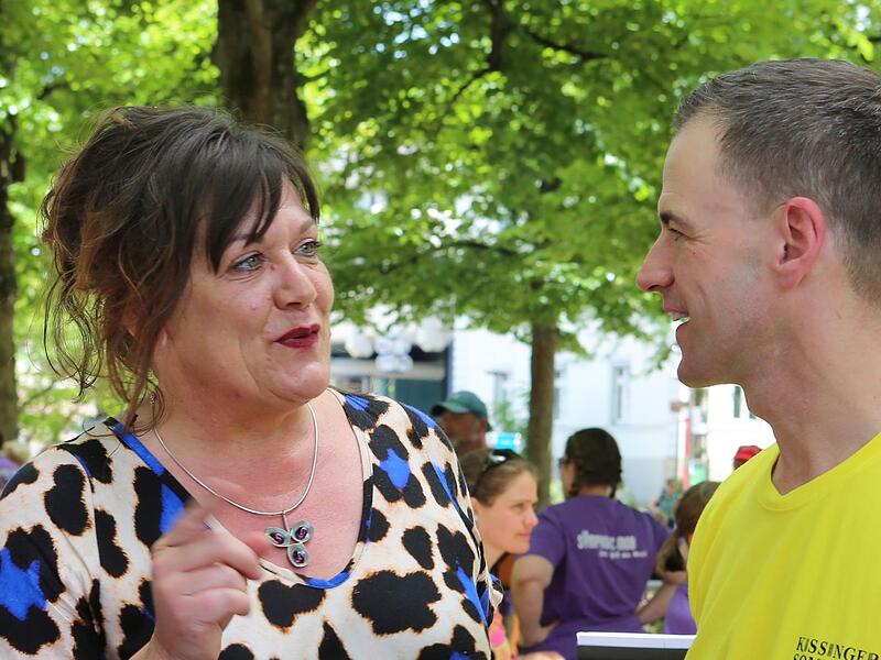 Saale-Zeitungs-Redaktionsleiterin Susanne Will und Alexander Steinbeis, Intendant des Kissinger Sommers, werden auch 2023 den Symphonic Mob moderieren.