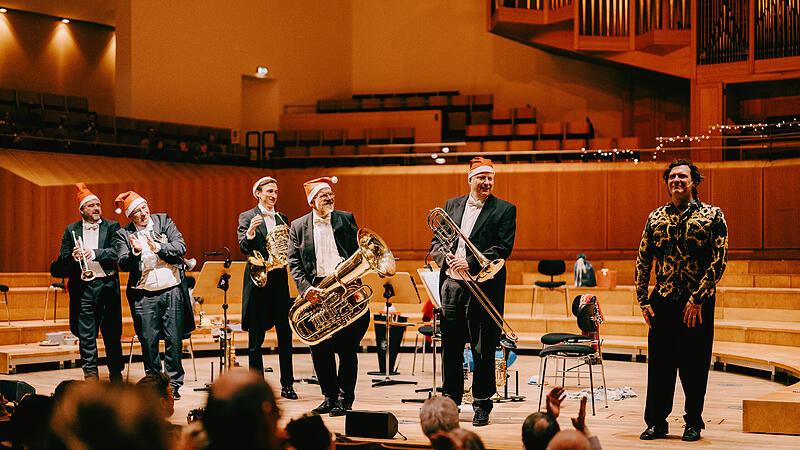 Die Bamberger Symphoniker l&auml;uten die Weihnachtszeit ein.