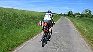Michel Hervouet ist per Fahrrad 1280 Kilometer von Chantonnay nach Ebermannstadt gefahren. Mit 69 Jahren.