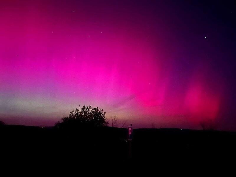 Polarlichter über Kronach 2024Polarlichter über Kronach