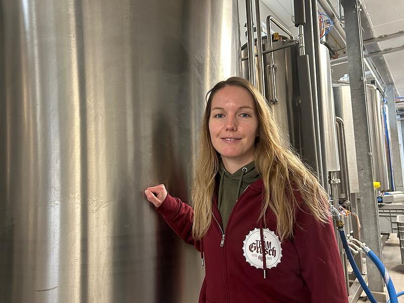 Silvana Goller, Brauerei Grosch in Rödental Silvana Goller, Brauerei Grosch in Rödental