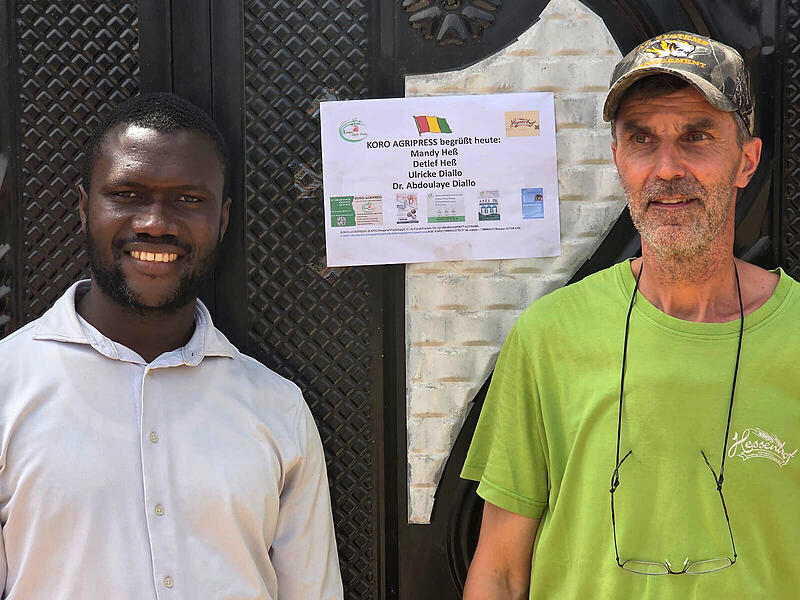 Hessenhof Meeder hilft bei Landwirtschaft in Guinea Hessenhof Meeder hilft bei Landwirtschaft in Guinea